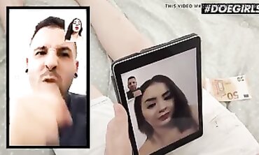 POV Blowjob From Cute Latina Teen With A Stranger