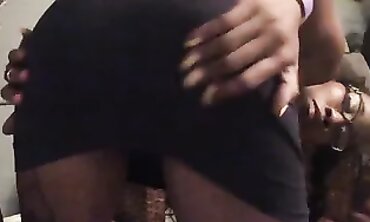 Amateur Brunette Upskirt Dance Closeup