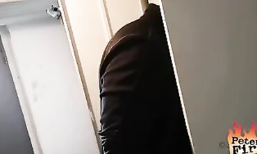 Redhead MILF Client Seduces Her Craftsman