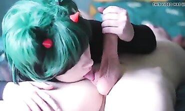 Cosplay Izuku Midoriya Rides Shoto Todoroki