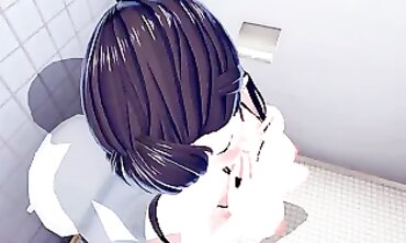 Maki Oze FireForce 3D Hentai Animation Part 4