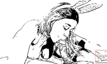 Nina Rivera's Irresistible Deep Throat POV in Comic Series