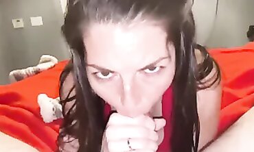 Bethany Blaze05's Feet Blowjob & Facial Cumshot