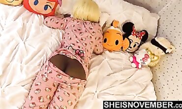 Step-Daddy Peeps on awake Stepdaughters