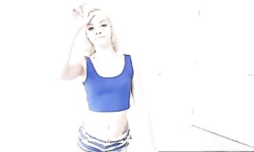 Elsa Jane Performs a POV Blowjob for Cash