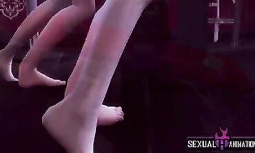 Sensuous Vampire Dyke Fetish Animation