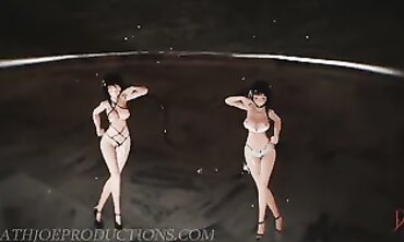MMD R18+ Double Kangxi 2.0 Abracadabra Beach Stage 1166