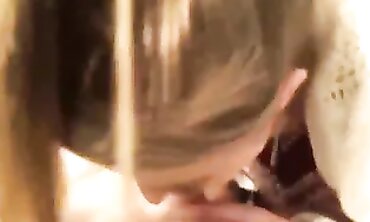 Blonde Girlfriend Screams in Romantic POV Pleasure
