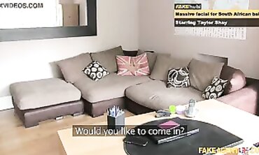 Faux Agent UK Bimbos Get Rough Anal Action