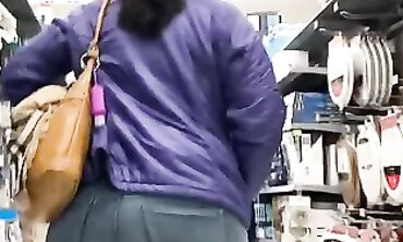 Spanish Milf With A Monstrous Big Ass