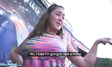 POV: Agent Elisa Gets Doggystyle Outdoors