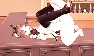 Uncensored Japanese Anime Babe Wins Casino Plow