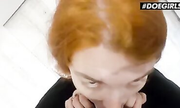 Russian College Girl Kate Utopia Gives Deep Throat Blowjob to Boyfriend