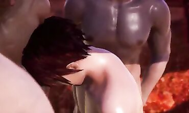 Indra Sequence 2: Ebony Anal Gangbang