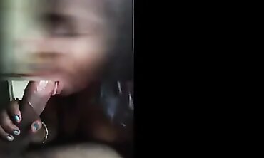 Hotwife Fiancée Delivers a Deepthroat Blowjob