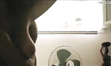 Bombshell Celebrity Brunette With Huge Ass Gets Fucked In The Shower