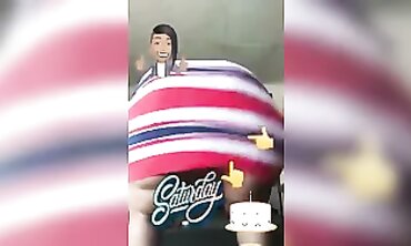 Mega Huge SSBBW Booty Showcase