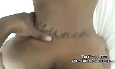 Hot Ebony Babe Takes Rough Backshots