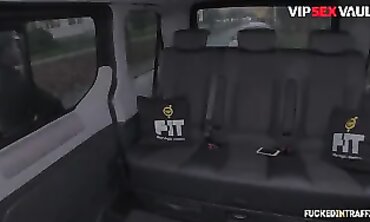 Karina Grand Takes a Hard Pounding in Traffic