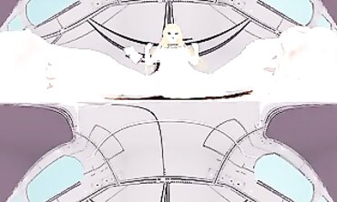 VR 360 4K: Misaki Shokuhou Anime POV Creampie
