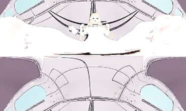 VR 360 4K: Misaki Shokuhou Anime POV Creampie