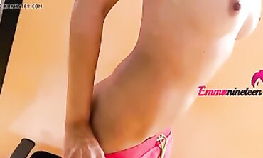 Emmanineteen Gets Pounded After Daily Workout