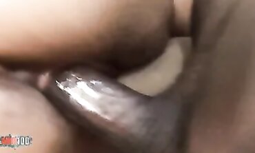 Ebony Goddess Beauty Takes A Massive BBC Deepthroat