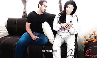 Petite Latina Prima Gets Bang Out by Her Big Cocked Nephew