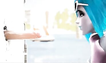 Widowmaker SFM Compilation 1: Overwatch Big Tits Blowjob & Anal