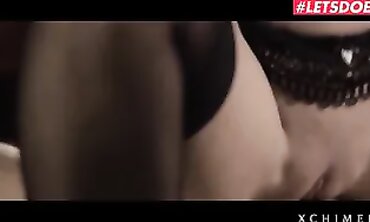 Lucy Li: Czech Maid's Rough Masked Ride
