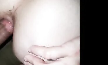 POV Anal Creampie With A Busty MILF