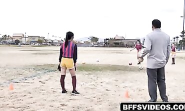 Soccer Squad Threesome: Avery Black, Coco Lovelock & Diana Grace
