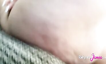 Rahyndee: Natural Big Tits Solo Masturbation and Anal Play