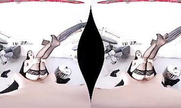 VR Hardcore POV with Czech Star Billie Star