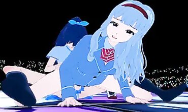 HIBIKI GANAHA HERMAPHRODITISM TAKANE SHIJOU THE IDOLMASTER