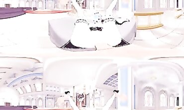 VR 360 Rem Re:ZERO Missionary POV Creampie