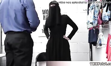 Petite Shoplifter's Sultry Night of Rough Romping