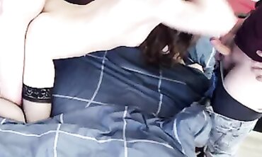 AlexisT9489's First Rough DP Group Sex Adventure