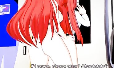 Mio Naruse Cosplays Rias Gremory in Futanari Fetish