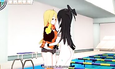 Blake Belladonna And Yang Xiao Fat Get Naughty At A Party
