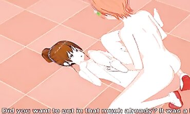 Mahiru Inami Futanari Cosplay with Popura Taneshima