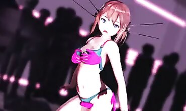 MMD: Luvoratory Anal Gangbang in Maya