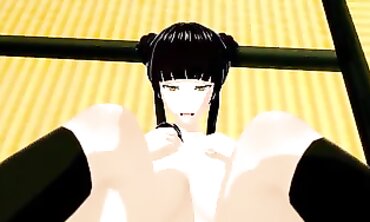 Mai's Spunky 3D Anime Orgy with Ahegao Aura