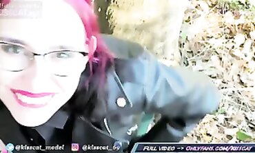 Russian College Girl Gets Plowed in Park