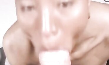 Ebony Beauty Gives a Steamy Interracial POV Blowjob