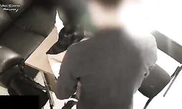 Latina Student Gets Pulverized by Math Tutor in Office