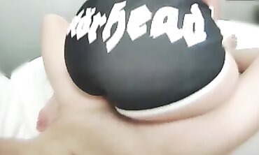 College Girl with Big Ass Rides Hard Cock and Swallows Cum