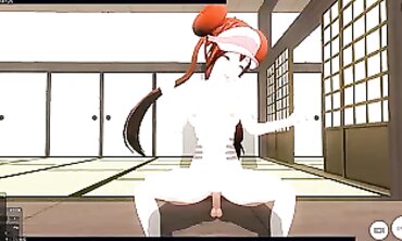 Mei Rail Cosplay Rough Sex With Cat