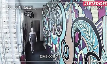 Busty Czech Stepsister Angel Wicky Gets Pounded in a Motel Shower
