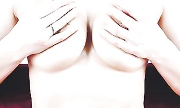 NyanSally Massages Her Huge Saggy Tits